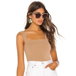 Lovers + Friends Sol Taupe in Taupe